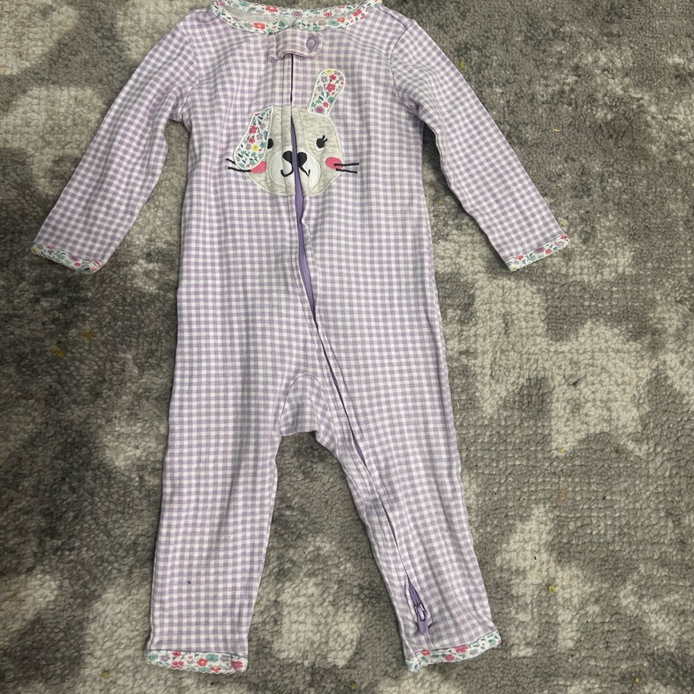 Carters footless pajamas